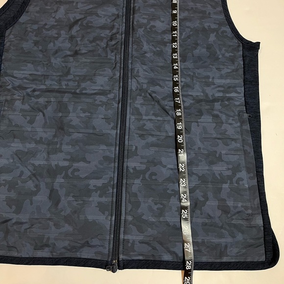 Southern Tide Vest Men’s XL Blue Camo Full Zip Lightweight Golf Outdoor 9508 - Picture 12 of 13